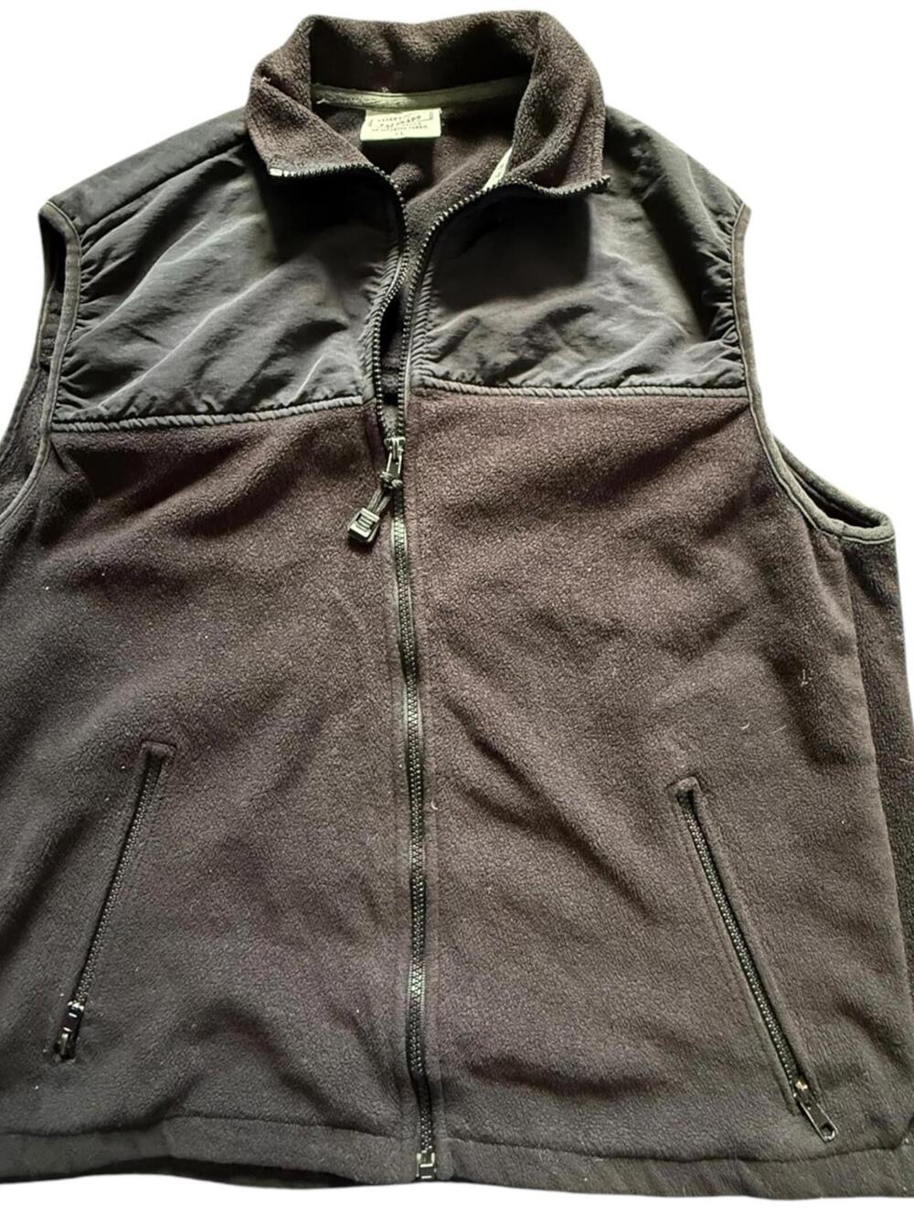 Timberline Colorado XL black fleece zip vest outdoor layering hiking casual wear